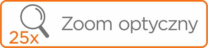 Zoom optyczny 25x