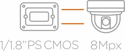 Przetwornik 1/2.7" PS CMOS
