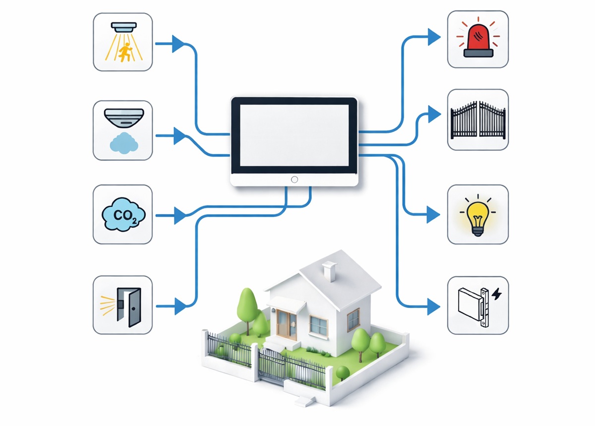 wejścia - wyjścia alarmowe monitor do wideodomofonu.jpg wejścia - wyjścia alarmowe monitor do wideodomofonu.jpg