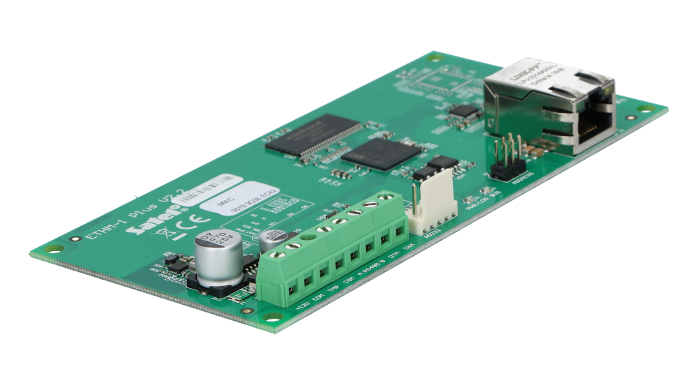 Złącze magistrali komunikacji w ETHM-1 Plus