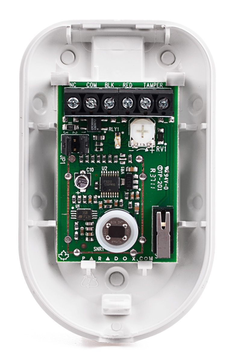 Wnętrze czujki ruchu NV5