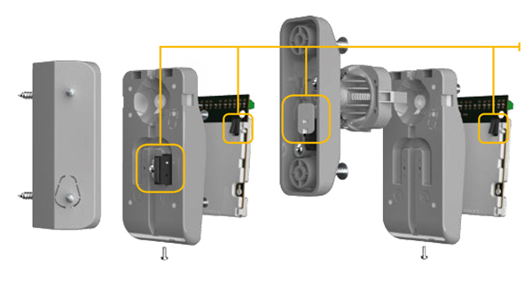 Zabezpieczenie sabotażowe czujki OPAL Pro