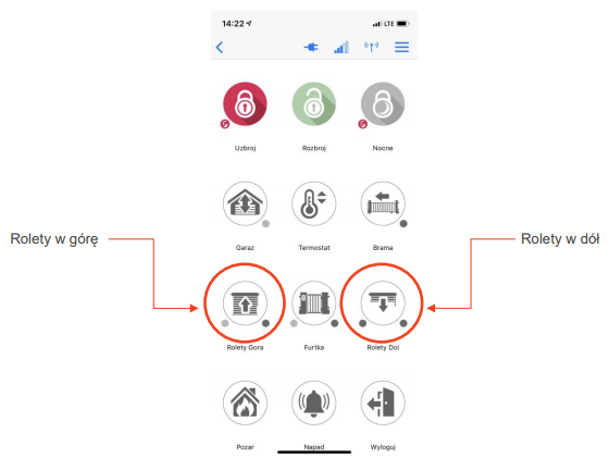 Aplikacja RopamNeo do obsługi sterowników rolet