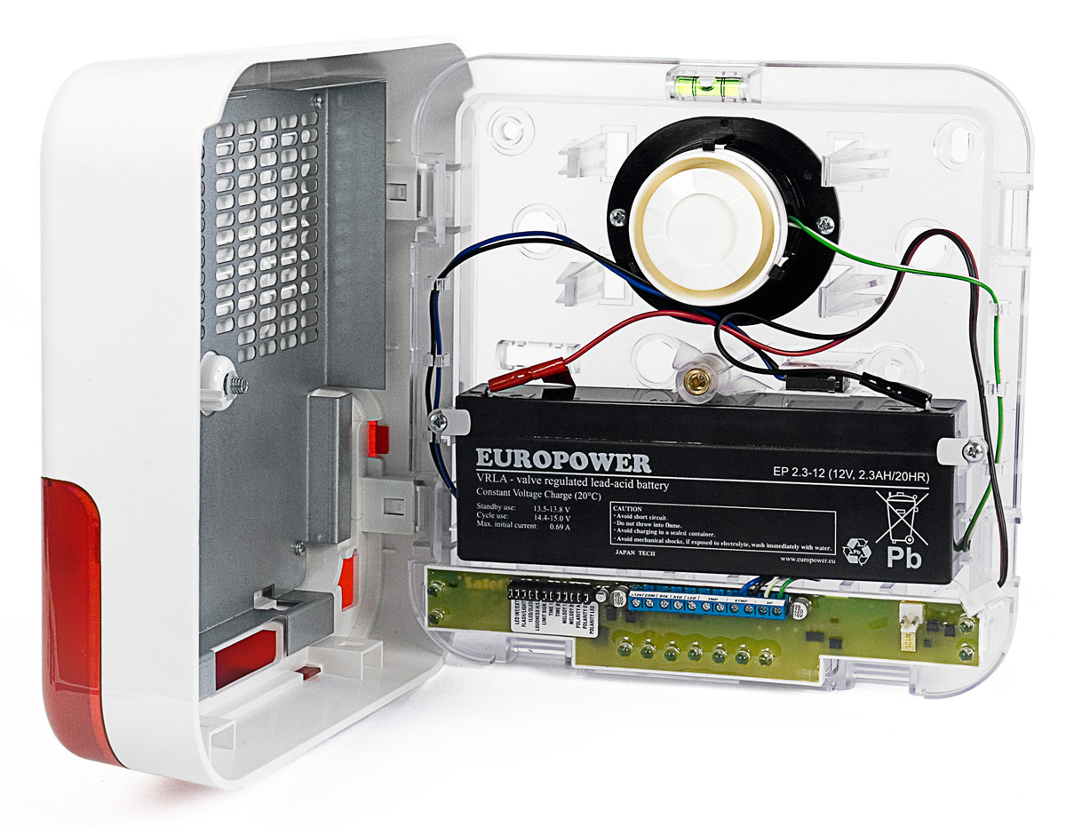 Wnętrze sygnalizatora SP-6500 R