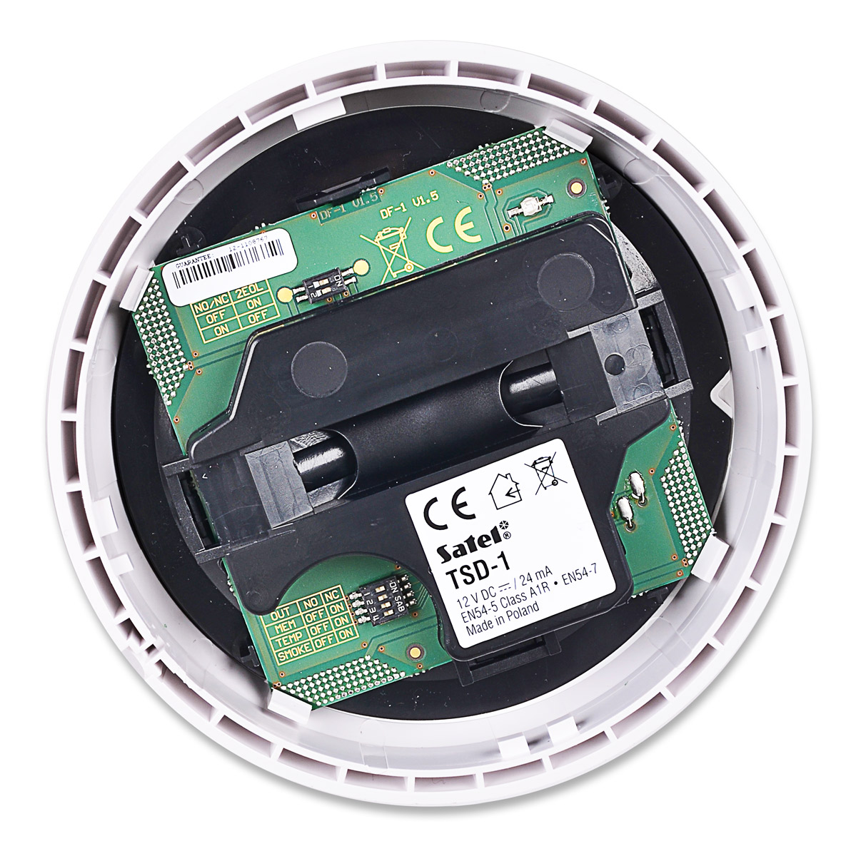 Płytka elektroniki czujki dymu TSD-1
