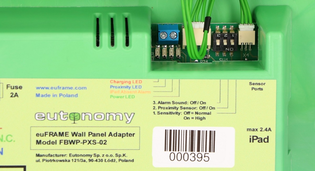 tył - FBWP-PXS-02 - Panel podtynkowy euFRAME na iPada