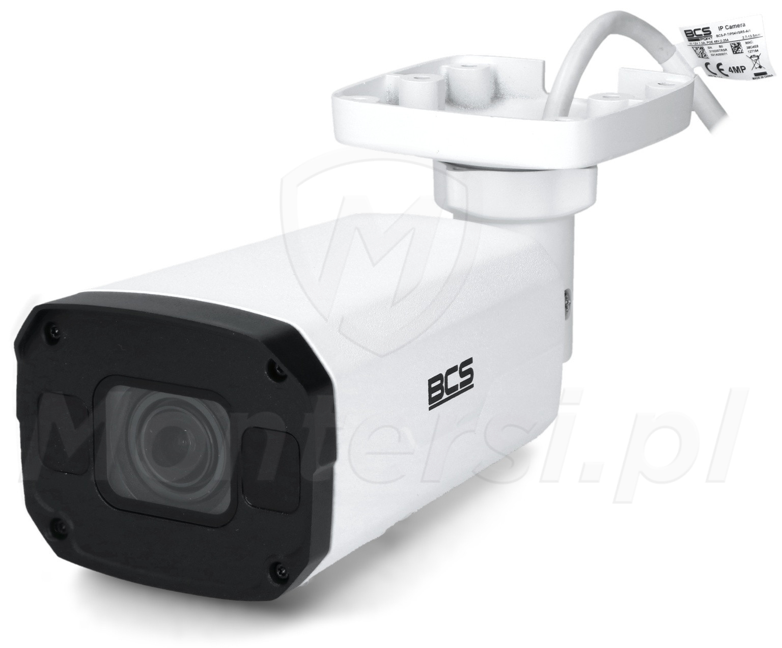 BCS-P-TIP54VSR5-Ai2 - Tubowa kamera IP 4Mpx, MOTOZOOM, WDR, H.265