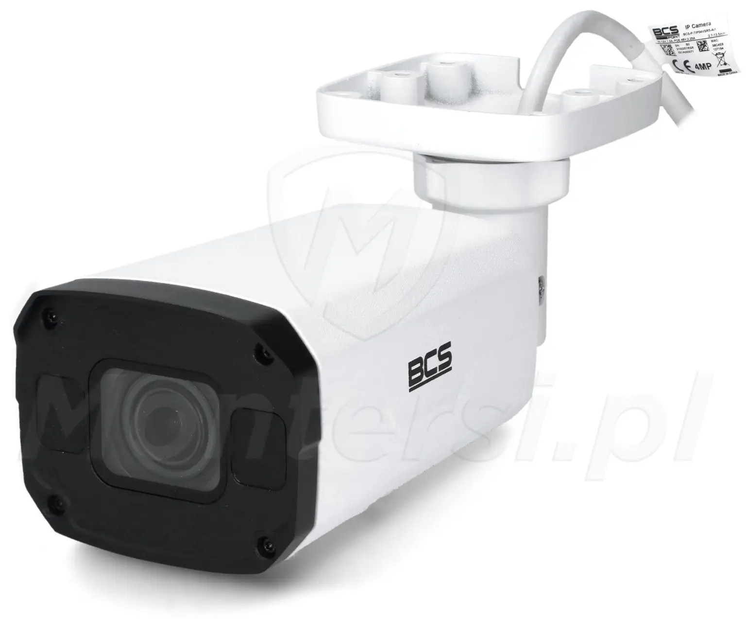 BCS-P-TIP54VSR5-Ai2 - Tubowa kamera IP 4Mpx, MOTOZOOM, WDR, H.265