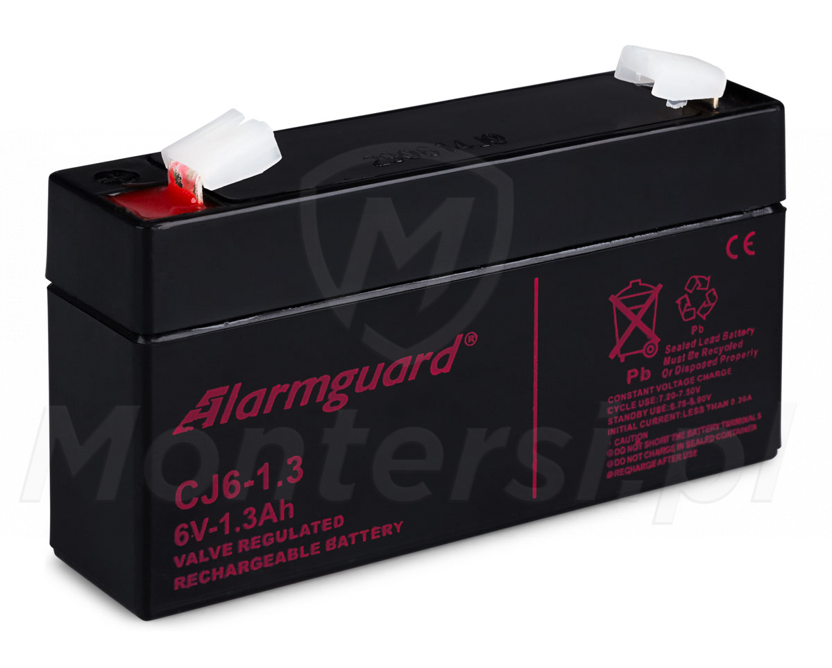 1.3 Ah / 6 V - Akumulator CJ6-1.3 1.3 Ah / 6 V - Akumulator CJ6-1.3