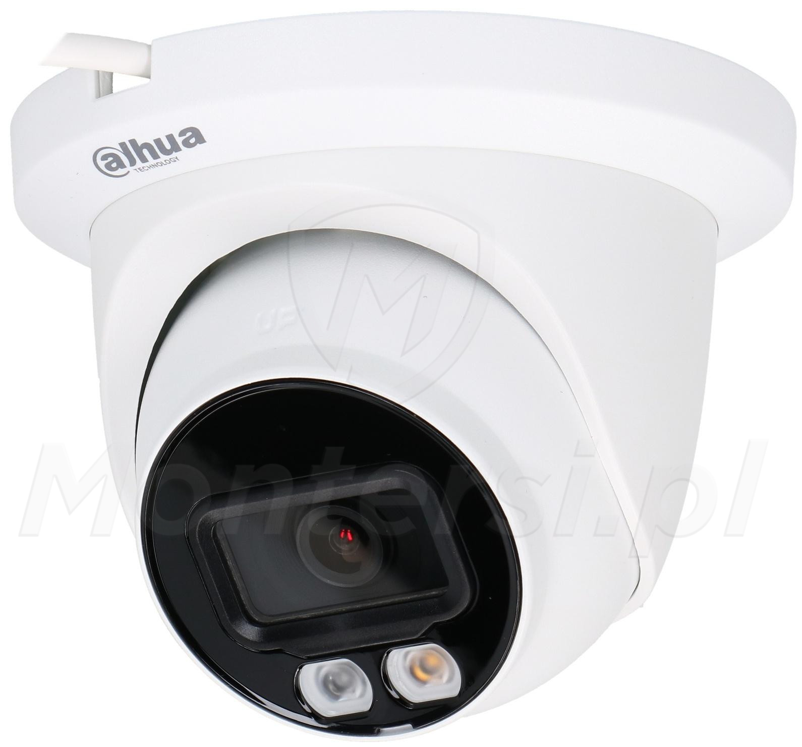 DH-IPC-HDW2849TM-S-IL-0280B - Kopułkowa kamera IP 8 Mpx, Dual Light + Full Color, WDR