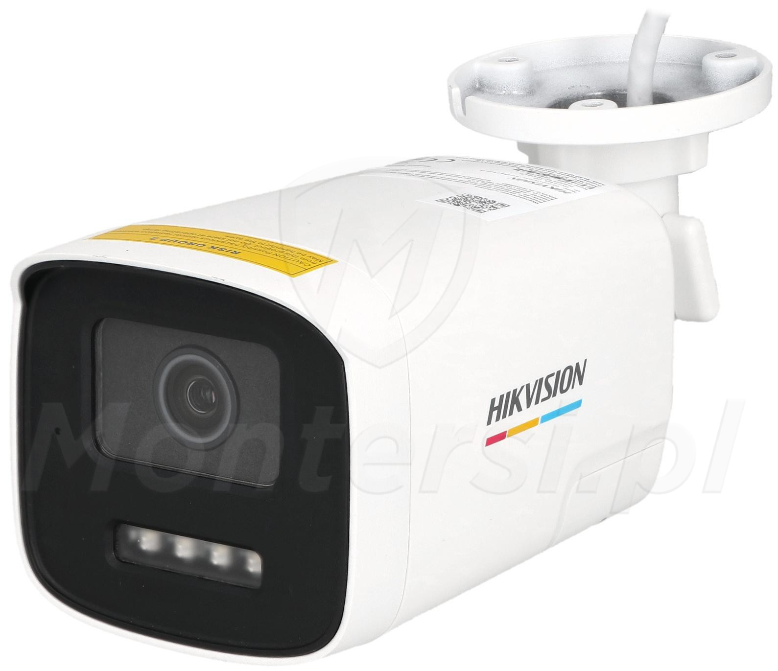 DS-2CD1T47G3H-LIUF/SRB(2.8mm) - Tubowa kamera IP, 4Mpx, IR+LED