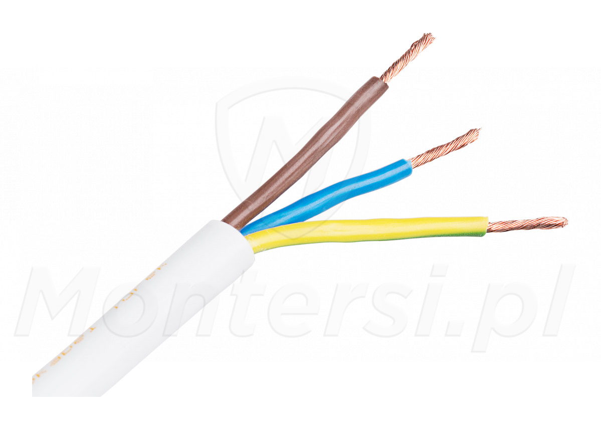 OMY 3x1.5mm² - Wewnętrzny kabel zasilający OMY 3x1.5mm² - Wewnętrzny kabel zasilający