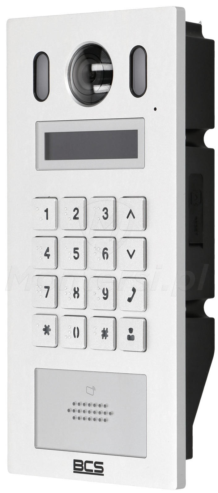 BCS-PAN9211S-S - Wieloabonentowy panel bramowy IP/2-Wire