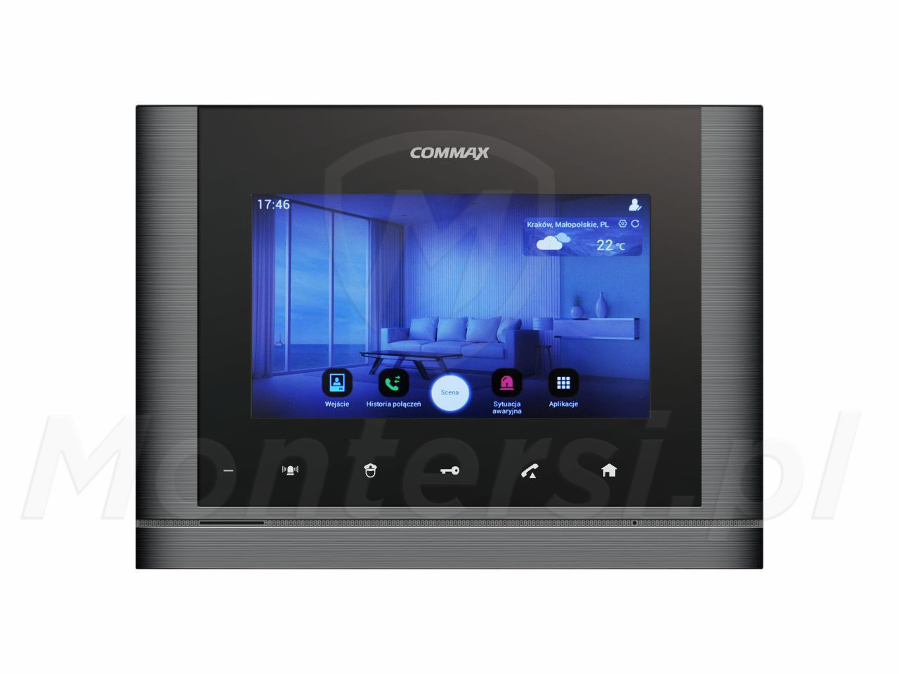 CMV-70MX(DC) DARK SILVER - Monitor głośnomówiący 7"