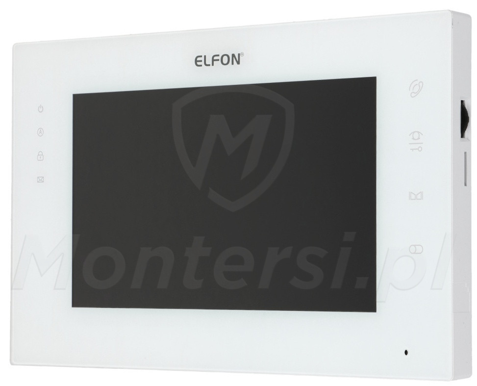 OP-VM7F - Głośnomówiący monitor 7", Optima 255, biały