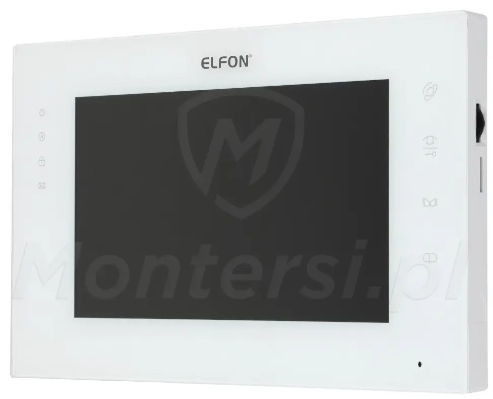 OP-VM7F - Głośnomówiący monitor 7", Optima 255, biały