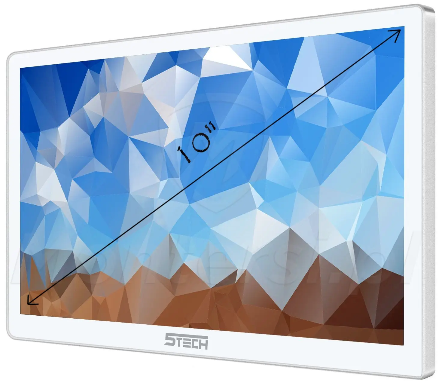 VERUS PLUS(W) - Głośnomówiący monitor 10", Wi-Fi Tuya