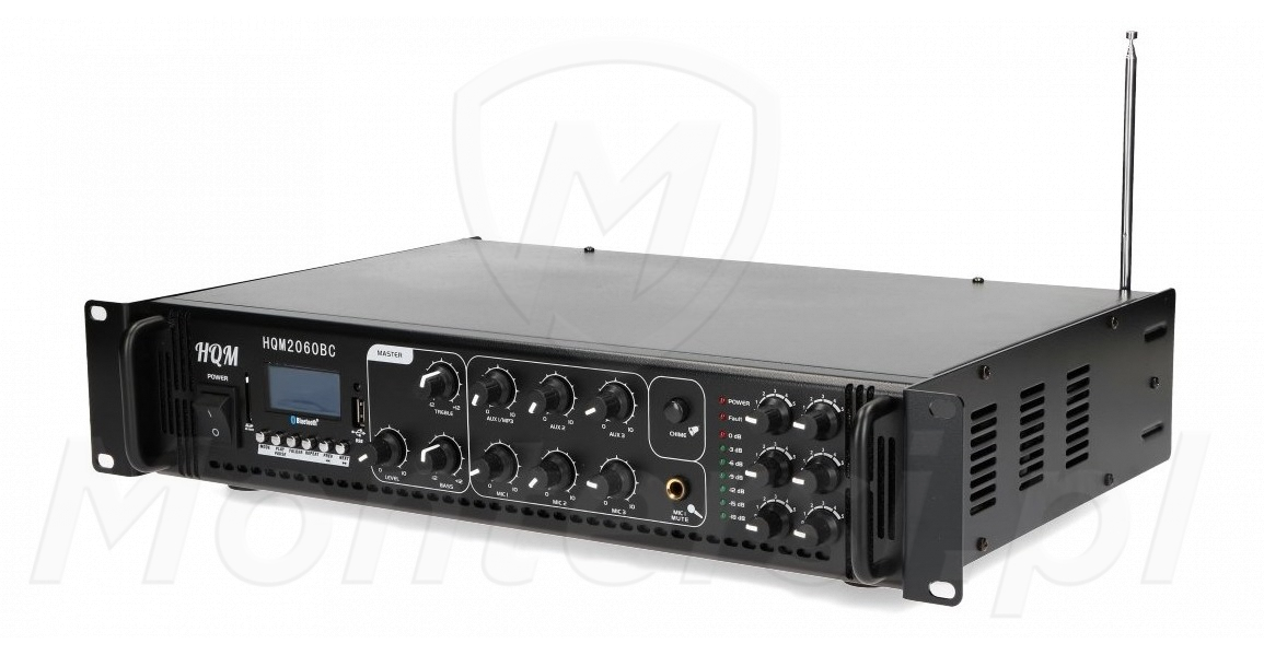 PA HQM2060BC - Wzmacniacz akustyczny 60W