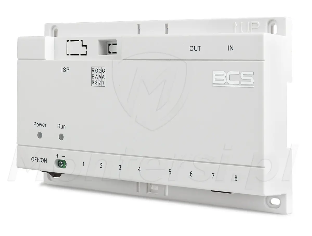 BCS-SP06 - 8-portowy switch PoE