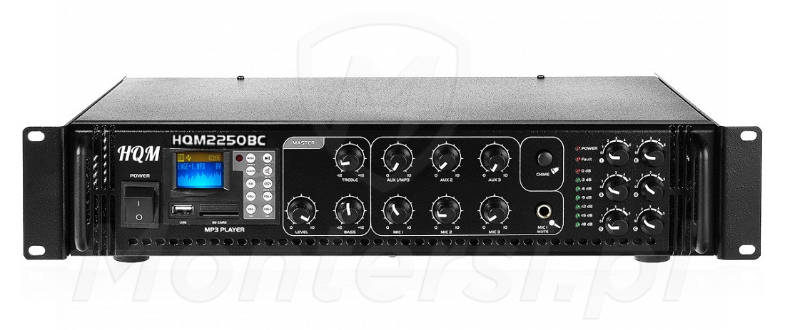 PA HQM2250BC - Wzmacniacz akustyczny 250W