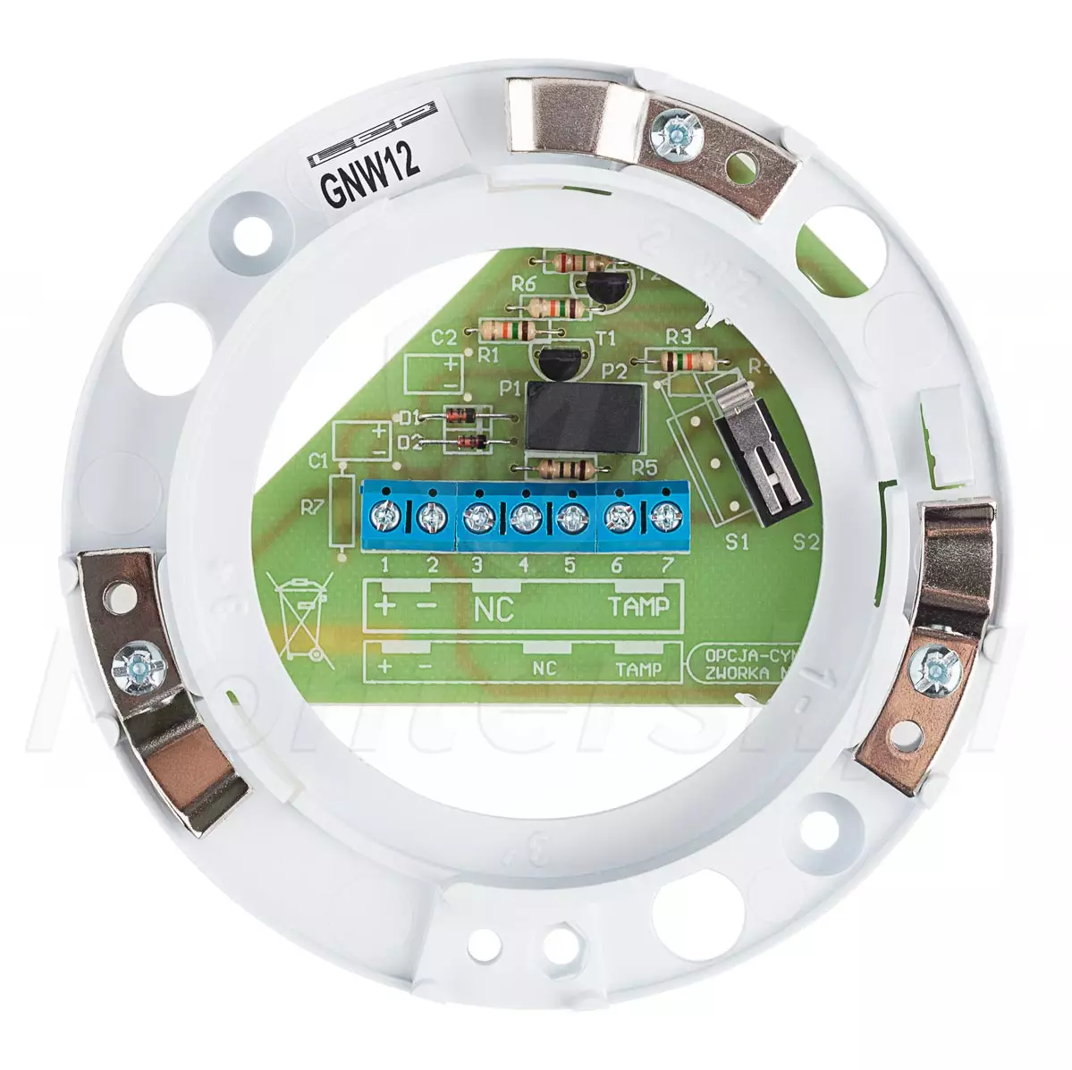 GNW12 - Gniazdo do czujki OSD23, 12V