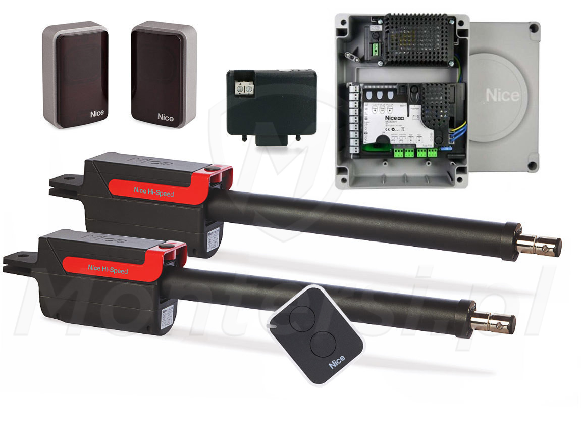 TTN3724HSBDKCE - Zestaw do bram skrzydłowych 3.7m/450kg, HI-SPEED