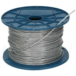 Linka stalowa w oplocie PCV...