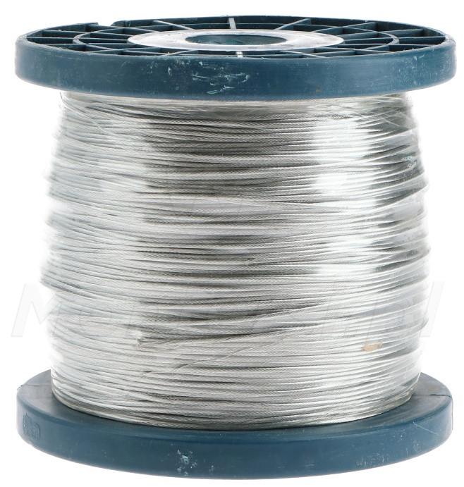 LSZ01.119.0250 - Linka stalowa 1 mm, 1 x 19, 250 m