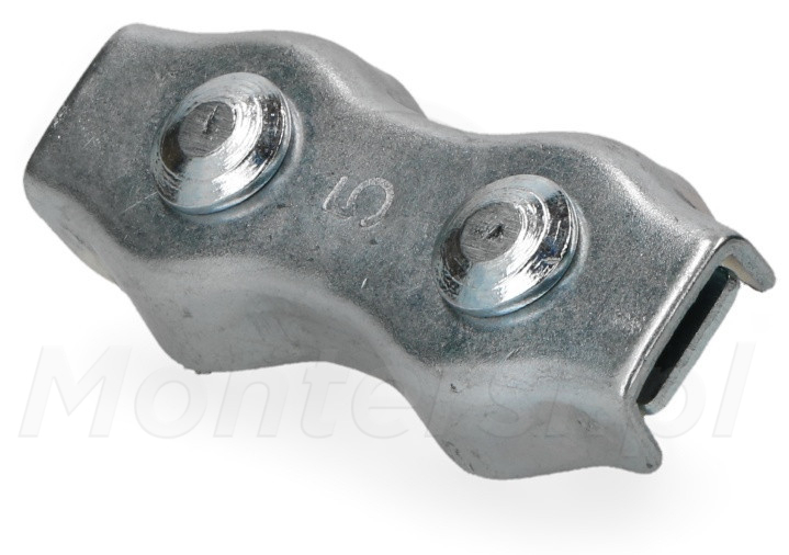 ZACS-5P - Podwójne zaciski siodełkowe, 100 szt.