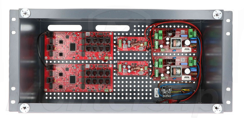 IPUPS-16-20-R5U0 - Zasilacz buforowy 16x PoE, 2x UPLINK, 144W, ATTE