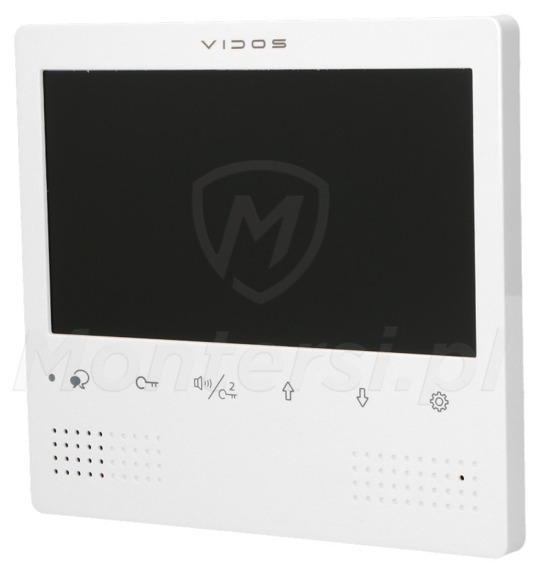M1023W - Monitor głośnomówiący 7" Biały