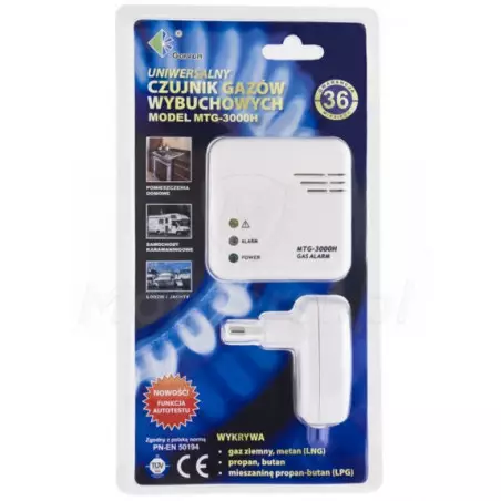 Opakowanie czujki MTG-3000H