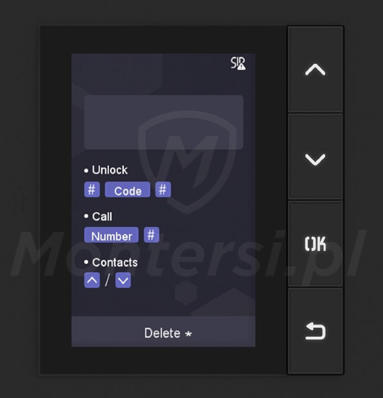 DS-KD-DIS - Moduł wyświetlacza
