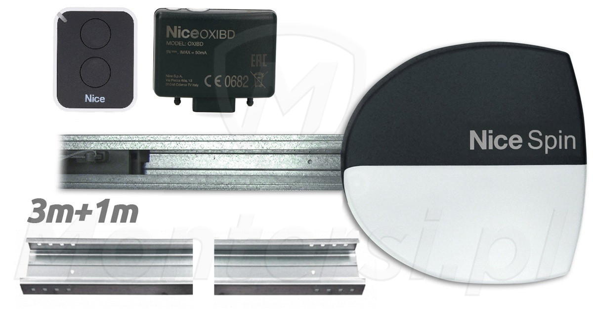 SPIN6041LBD - Zestaw do bram garażowych 13m2