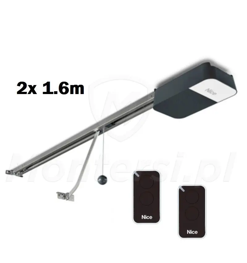 SPIDO 600 - Napęd bram garażowych (SPIDO16BKCER01 z paskiem zbrojonym)