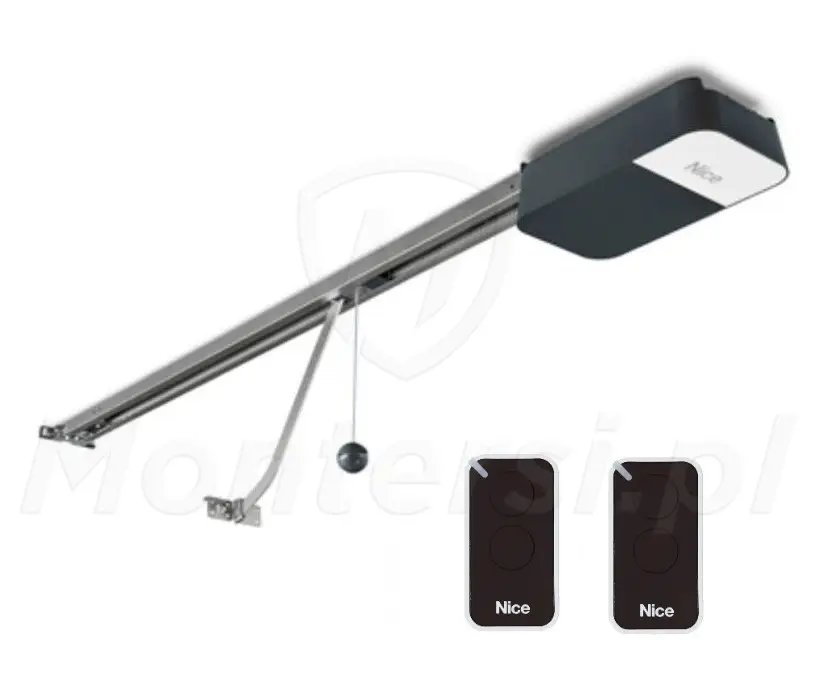 SPIDO 1000 - Napęd bram garażowych (SPO1032BKCER00 z paskiem zbrojonym)