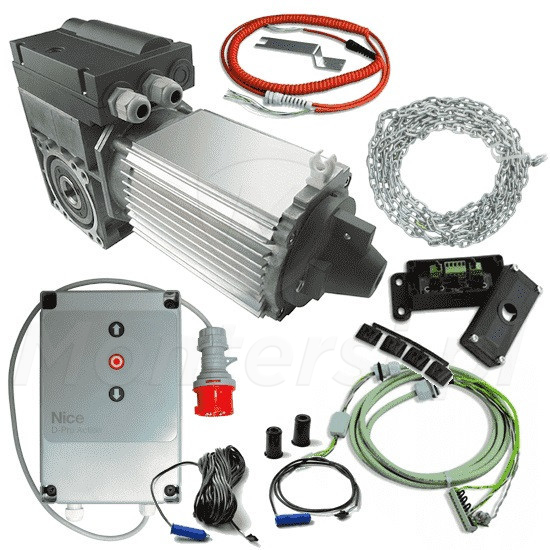 Z70 ACTION AUT - Zestaw do bram przemysłowych 300 kg, 24 m2