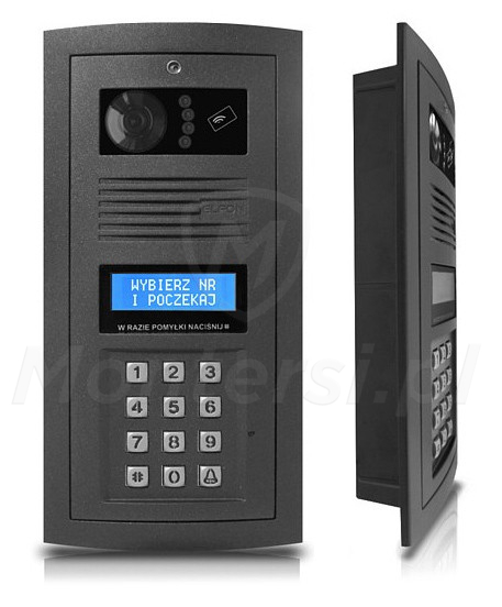 OP-SL255RC-G HR v4 - Cyfrowy panel bramowy z czytnikiem zbliżeniowym, kamerą