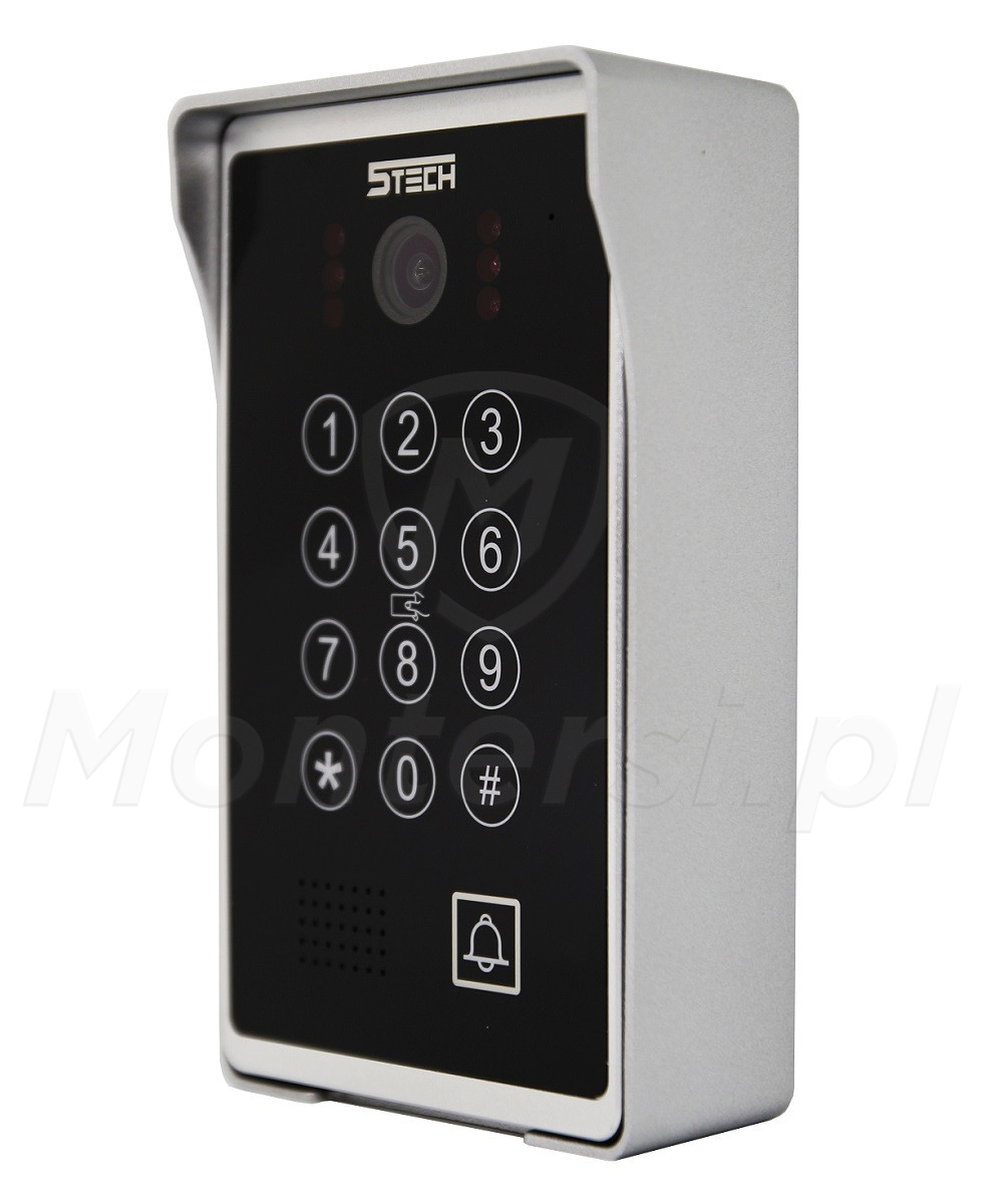 84213 FHD - 1 abonentowy panel bramowy 5TECH, 2Mpx, RFID