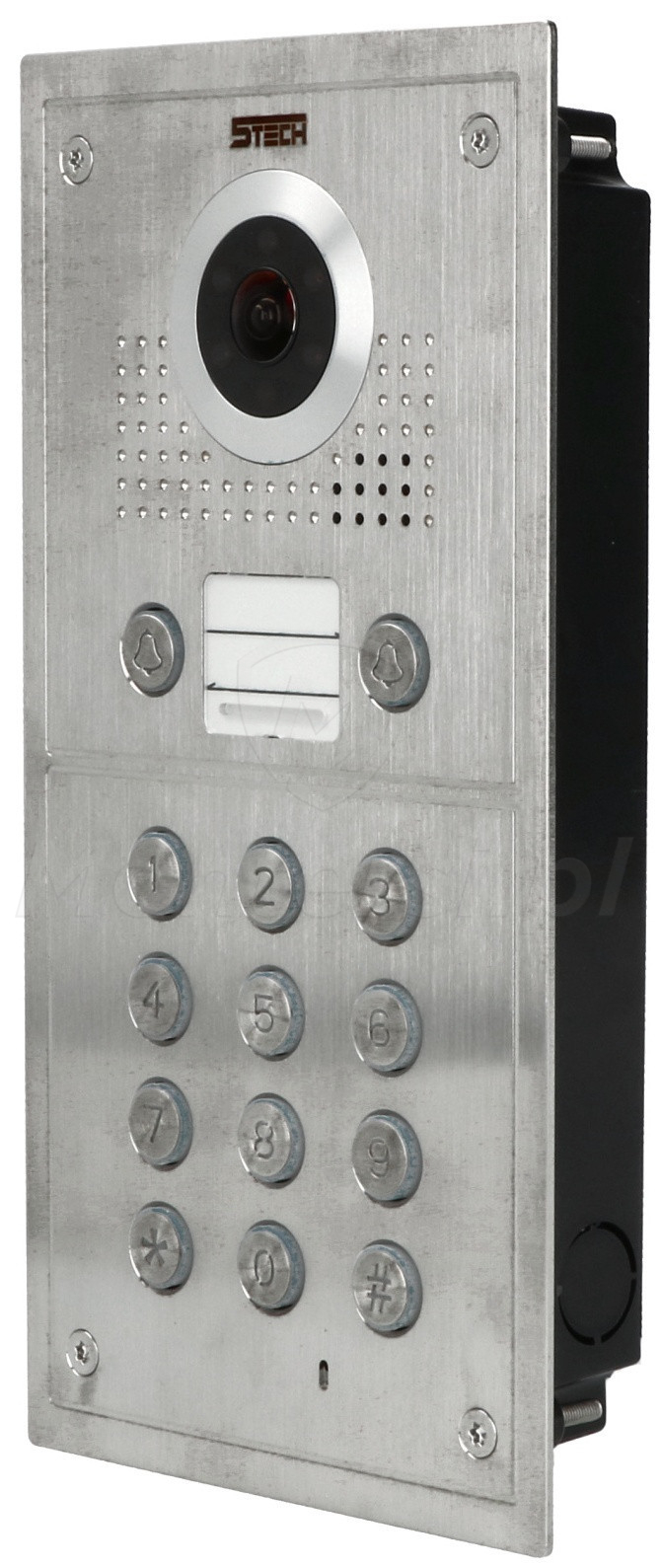 84222-2 - 2-abonentowy panel bramowy, kamera 2Mpx, RFID, klawiatura