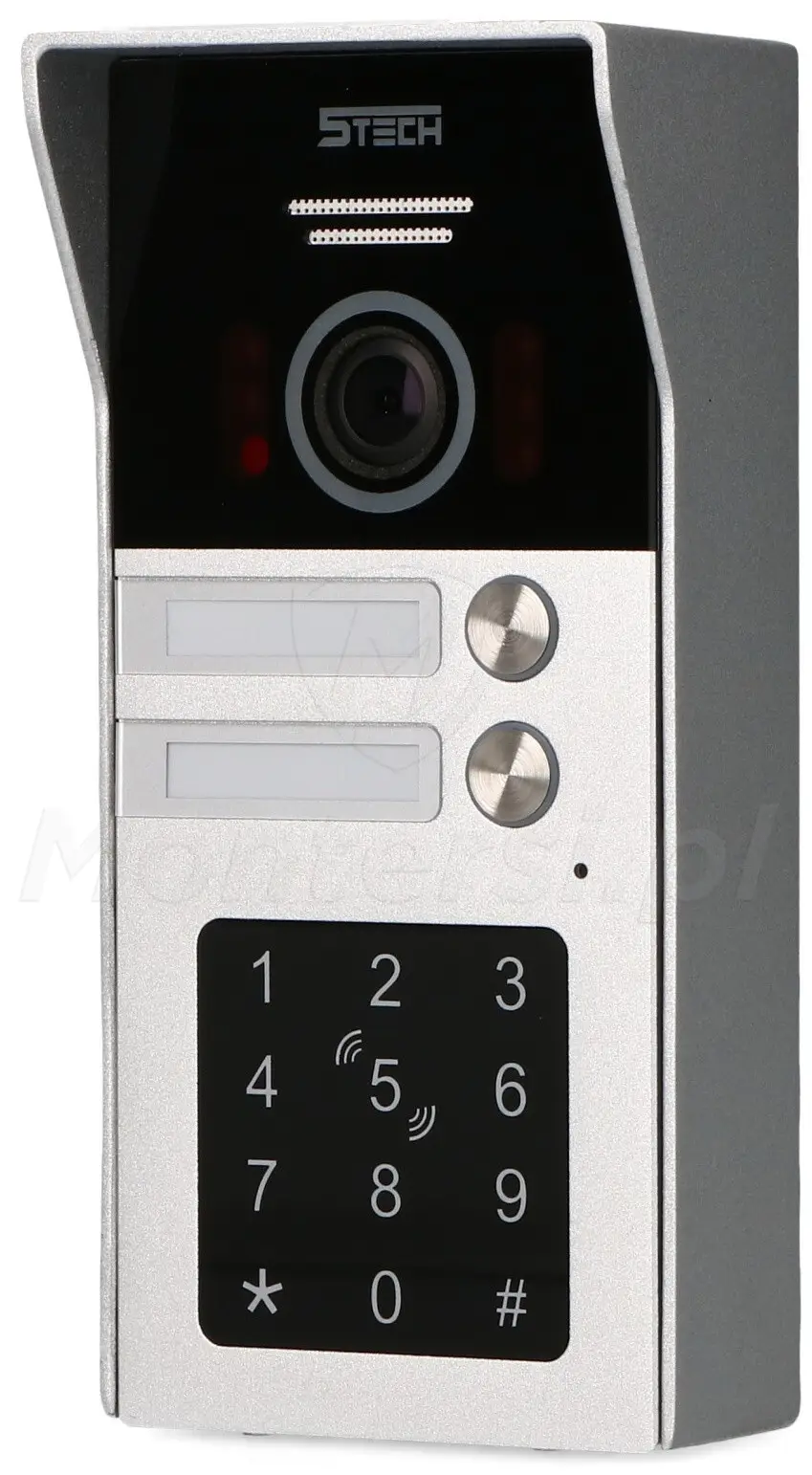 84225-2 FHD - 2 abonentowy panel bramowy, kamera 2Mpx, RFID, klawiatura