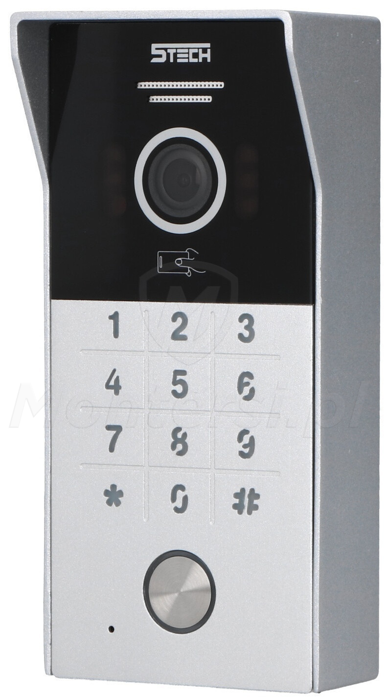 84225 FHD - 1 abonentowy panel bramowy, kamera 2Mpx, RFID, klawiatura