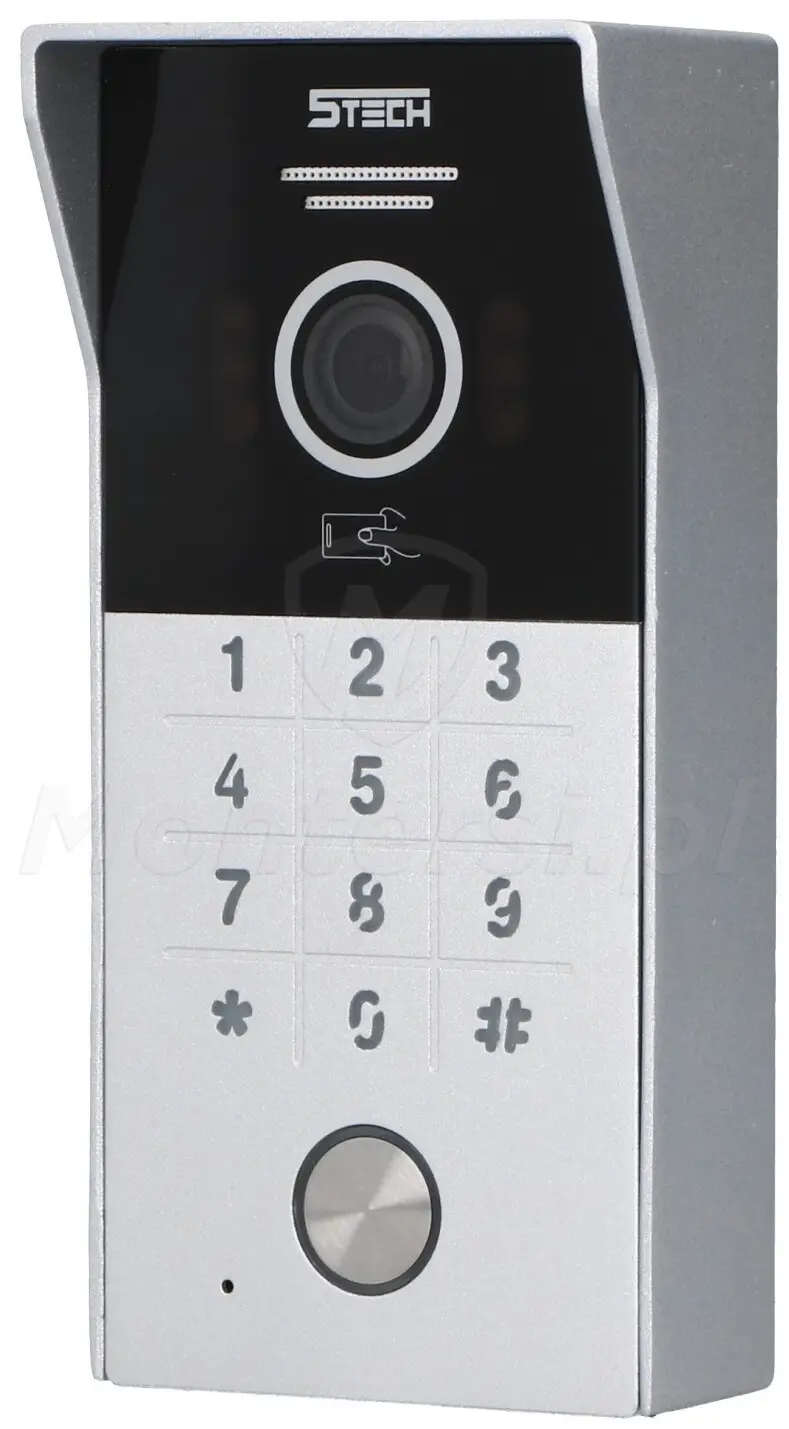 84225 FHD - 1 abonentowy panel bramowy, kamera 2Mpx, RFID, klawiatura