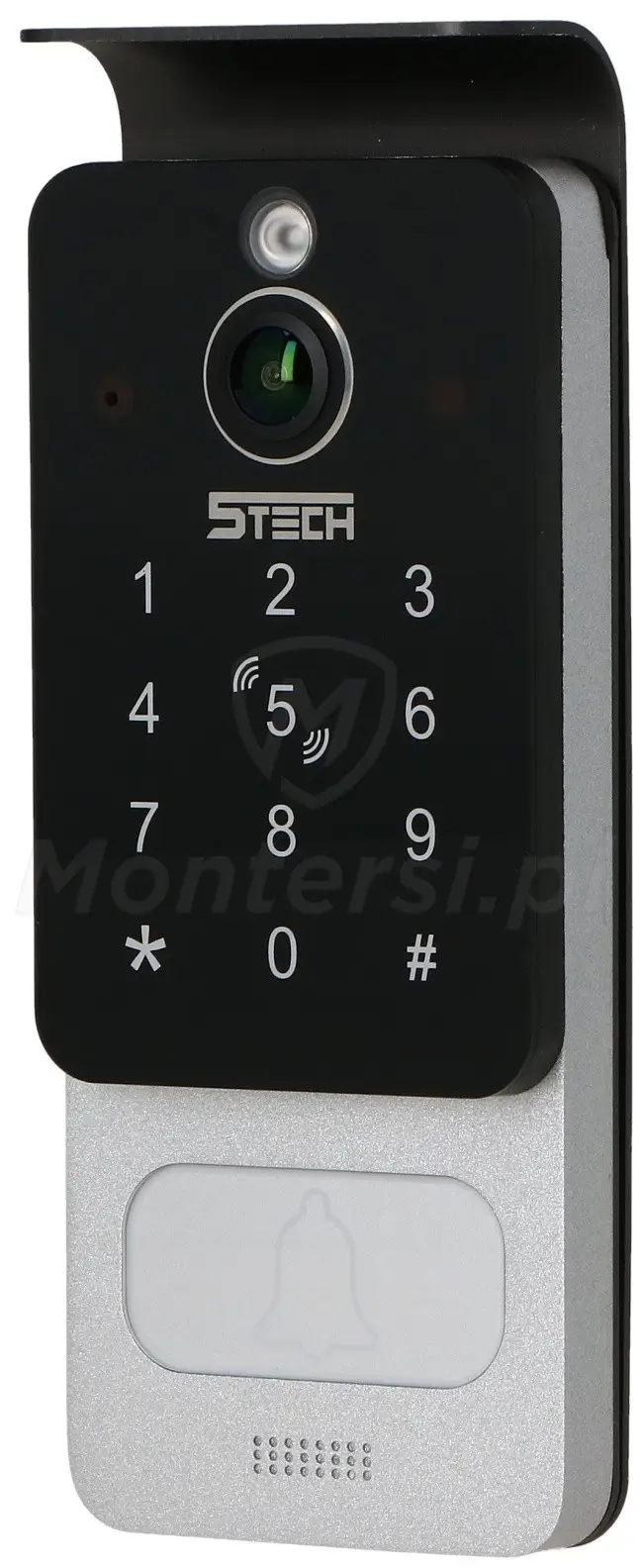 84228 FHD - 1-abonentowy panel bramowy, kamera 2Mpx, RFID, klawiatura
