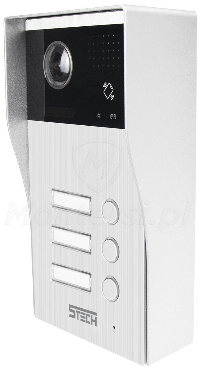 82251A-3C FHD - 3 abonentowy panel bramowy 5TECH, RFID
