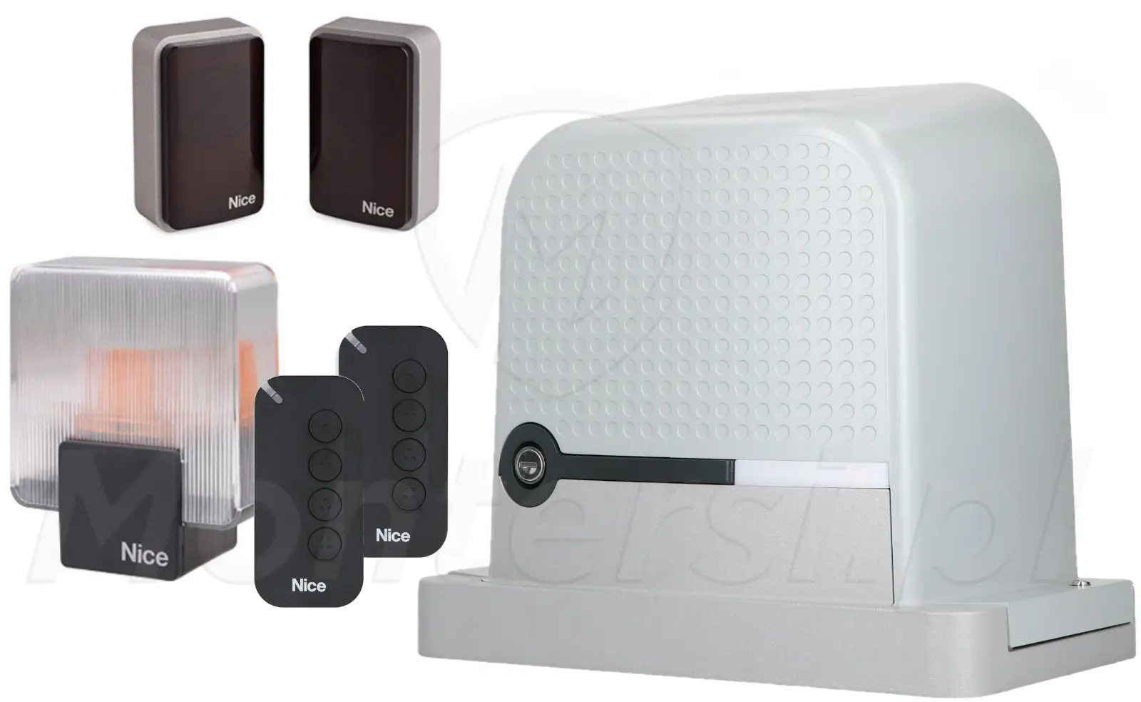 ROBUS 400 - Zestaw do bram przesuwnych do 400kg (RBS400BDKCE)