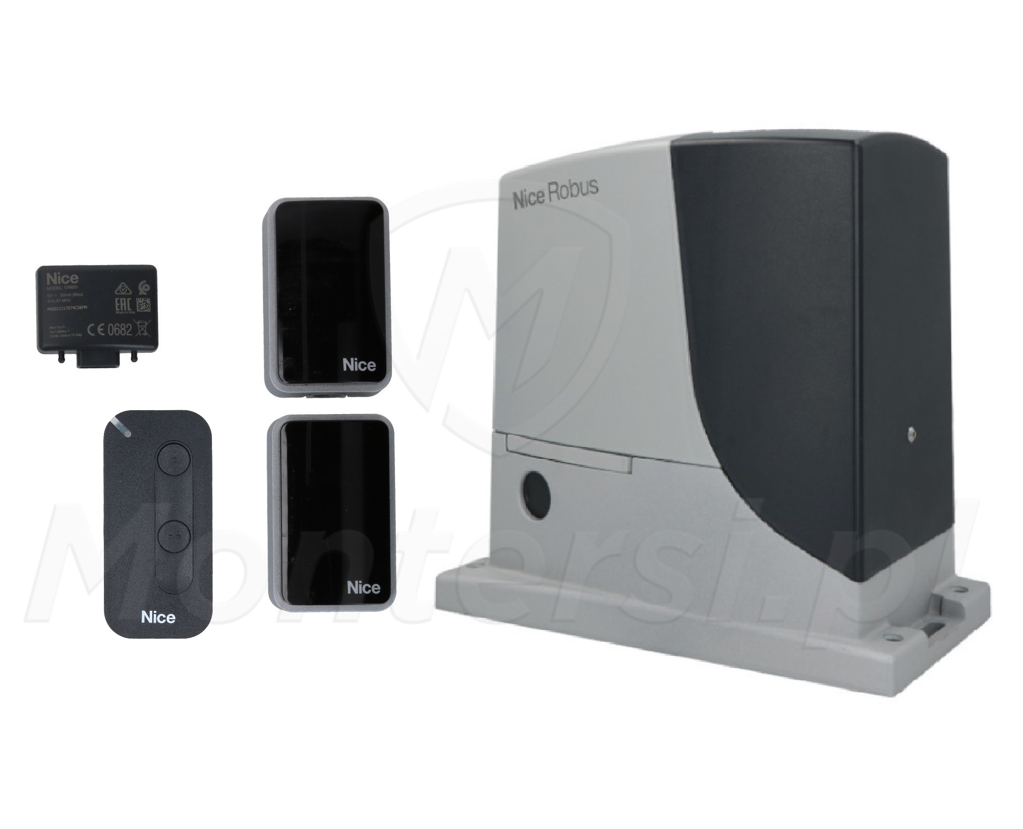 ROBUS 600 - Zestaw do bram przesuwnych do 600kg (RB600BDKCE)