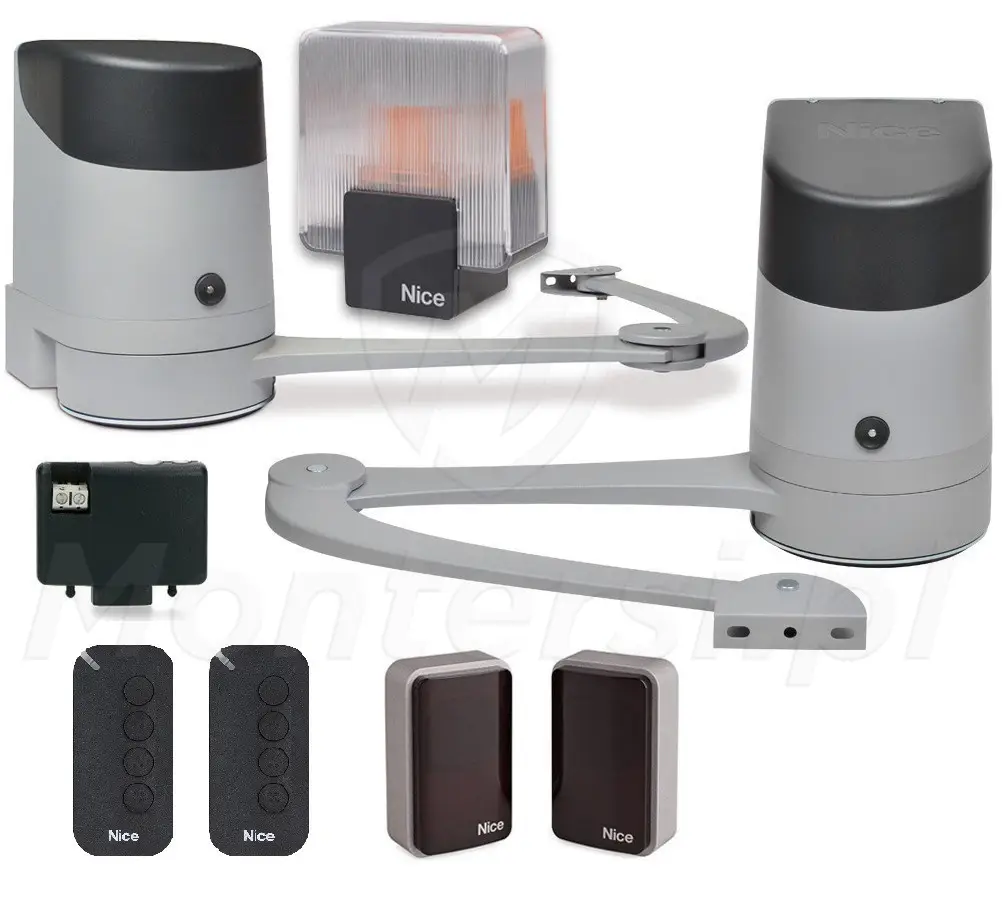 HOPP - Zestaw do bramy skrzydłowej 2.4m/250kg (HOPPBDKCE)