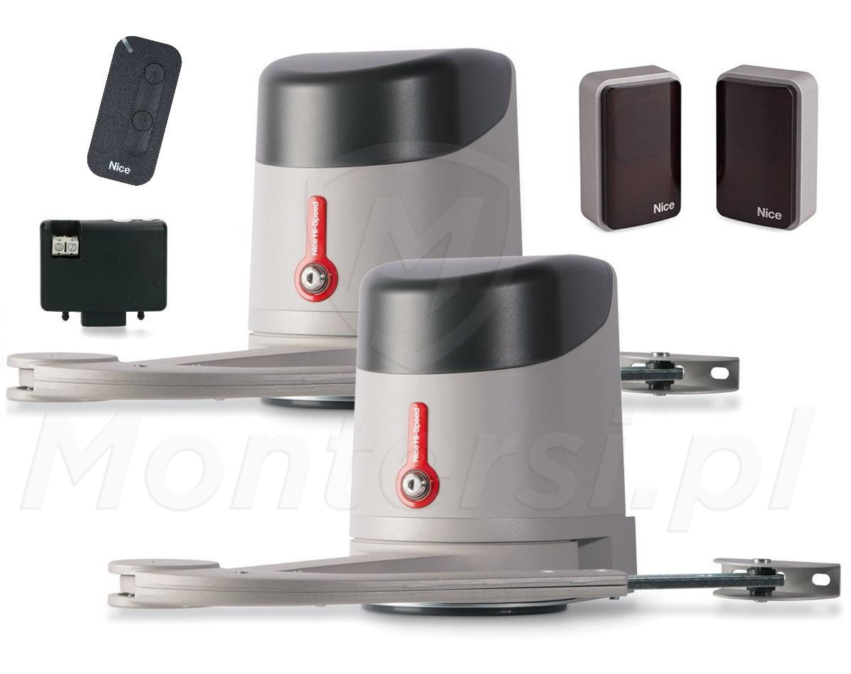 HYKEHSBDKCE MY2GO - Zestaw do bramy skrzydłowej 3m/270kg, HI-SPEED