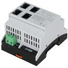 SWPS-4-11-DIN4 - Switch PoE 4-portowy na DIN